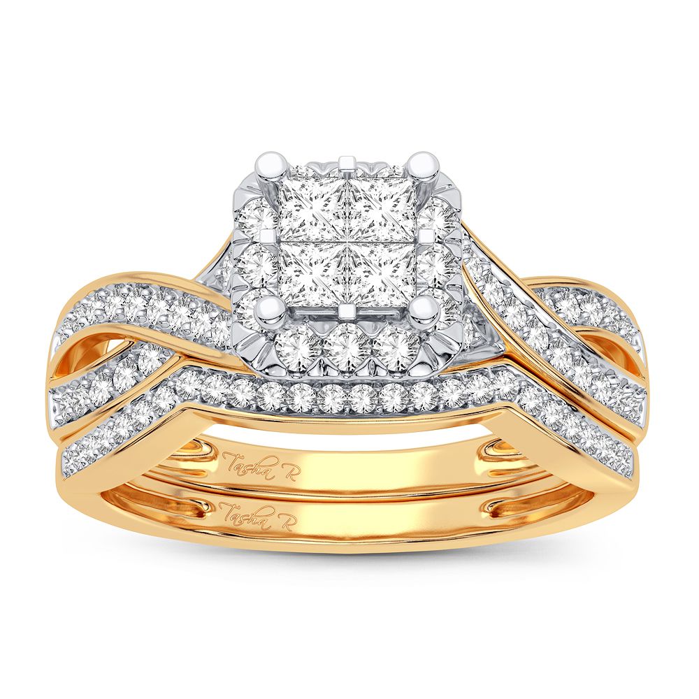 58963_1 10K 0.61CT DIAMOND BRIDAL RING - Image 1