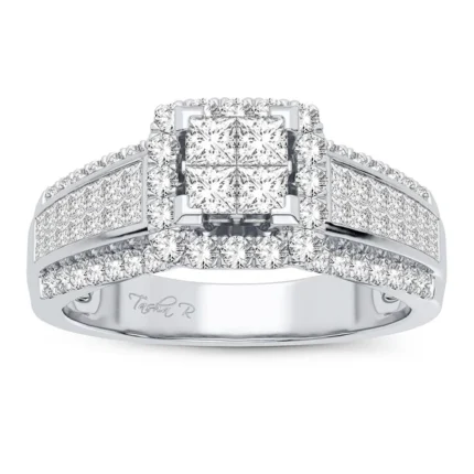 10K 0.93CT DIAMOND RING