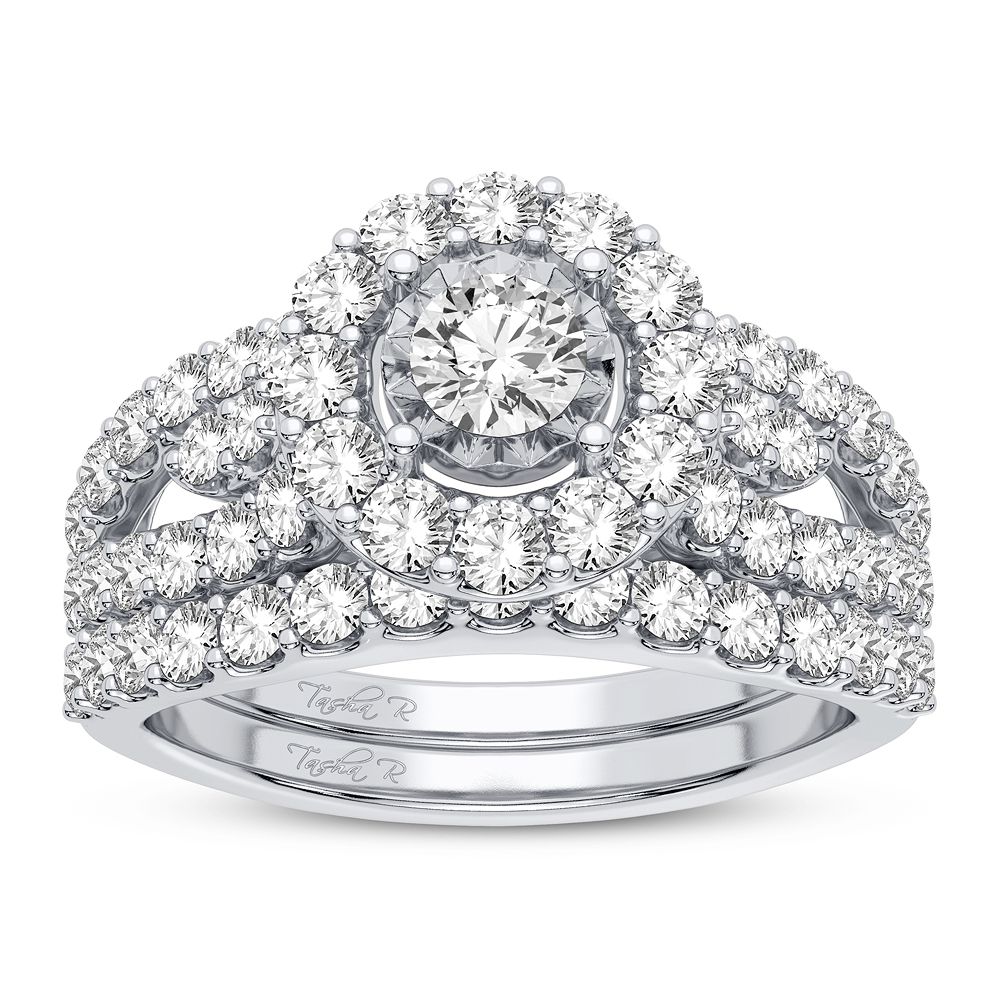 61868_1 10K 1.75CT DIAMOND BRIDAL RING - Image 1