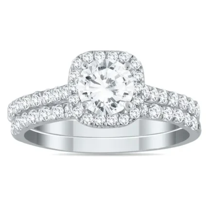 14K 0.73CT DIAMOND BRIDAL RING