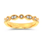 14K 0.17CT DIAMOND BAND