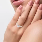 14K 1.00CT DIAMOND MOUNTING RING - Image 2