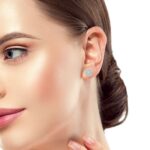 10K 0.50CT DIAMOND EARRING - Image 2