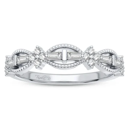 10K 0.20CT DIAMOND BAND