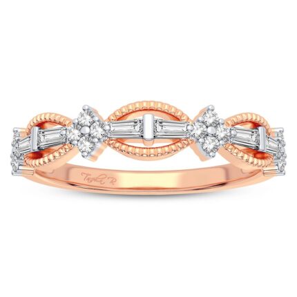 10K 0.20CT DIAMOND BAND