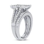 10K 1.00CT DIAMOND BRIDAL RING - Image 2