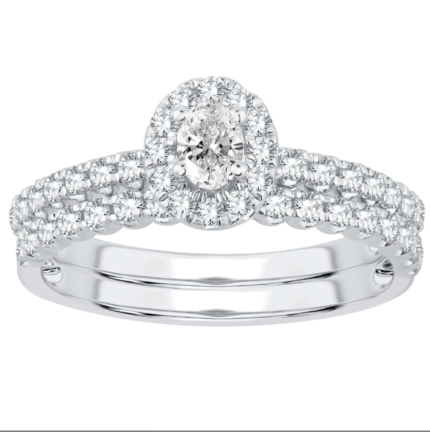 14K 0.73CT DIAMOND BRIDAL RING