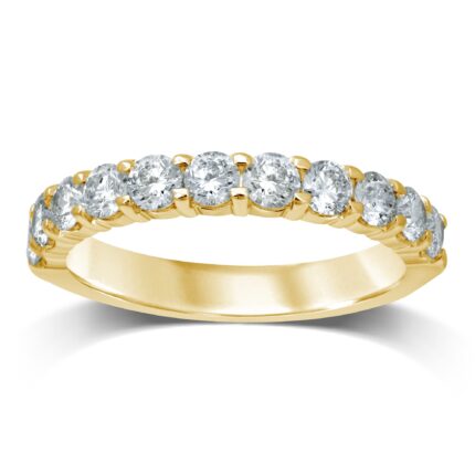 14K 0.20CT DIAMOND BAND (11 DIAMOND STONES) GOLD