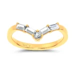 14K 0.25CT CERTIFIED LAB GROWN DIAMOND ENHANCER BAND