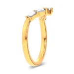 14K 0.25CT CERTIFIED LAB GROWN DIAMOND ENHANCER BAND - Image 2