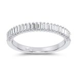 14K 0.33CT CERTIFIED LAB GROWN FANCY BAND
