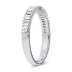 14K 0.33CT CERTIFIED LAB GROWN FANCY BAND - Image 2