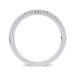 14K 0.33CT CERTIFIED LAB GROWN FANCY BAND - Image 3