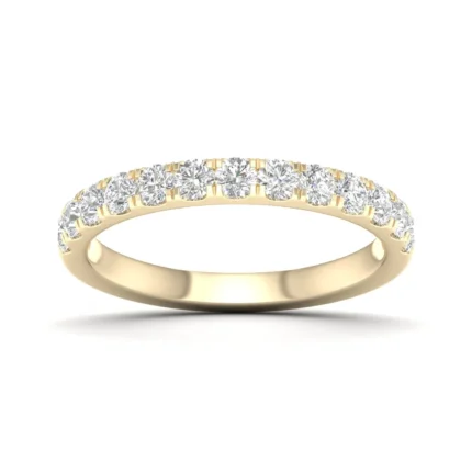 14K 0.50CT LAB DIAMOND BAND