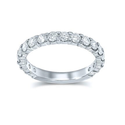 14K 0.75CT DIAMOND BAND (18 DIAMOND STONES)