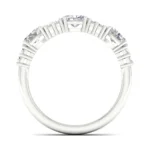 14K 1.00CT FANCY LAB GROWN DIAMOND BAND - Image 3