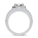 14K 2.00CT CERTIFIED LAB GROWN MENS RING - Image 3