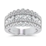 14K 2.00CT LAB GROWN LADIES BAND
