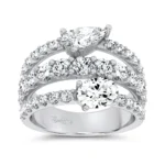 14K 2.93CT CERTIFIED LAB GROWN RING