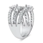 14K 2.93CT CERTIFIED LAB GROWN RING - Image 2
