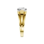 14K 3.00CT CERTIFIED LAB GROWN DIAMOND MENS RING - Image 2