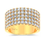 14K 3.00CT DIAMOND LADIES BAND
