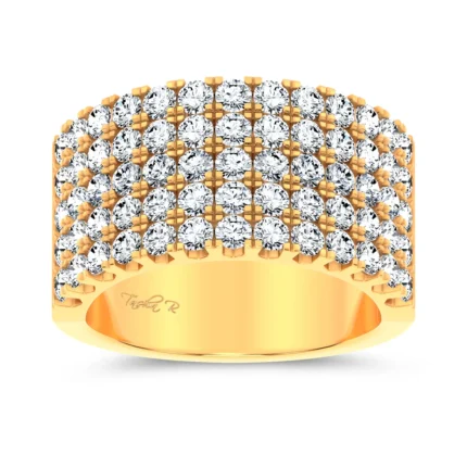 14K 3.00CT DIAMOND LADIES BAND