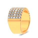 14K 3.00CT DIAMOND LADIES BAND - Image 2