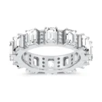 14K 3.17CT CERTIFIED LAB GROWN BAND