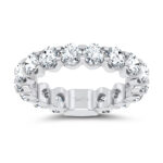 14K 4.00CT LAB DIAMOND ETERNITY BAND