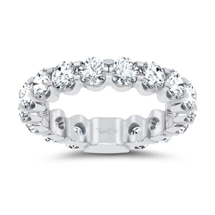 14K 4.00CT LAB DIAMOND ETERNITY BAND