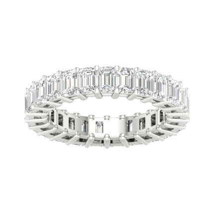 14K 5.00CT CERTIFIED LAB GROWN DIAMOND BAND ( IGI CERTIFIED )