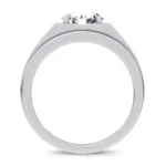 14K 2.00CT CERTIFIED LAB GROWN MENS RING - Image 3