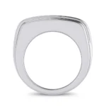 14K 2.00CT CERTIFIED LAB GROWN MENS RING - Image 3