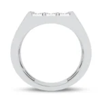 10K 0.15CT DIAMOND MENS RING - Image 3