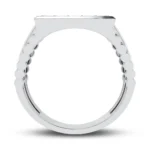 10K 0.15CT DIAMOND MENS RING - Image 3